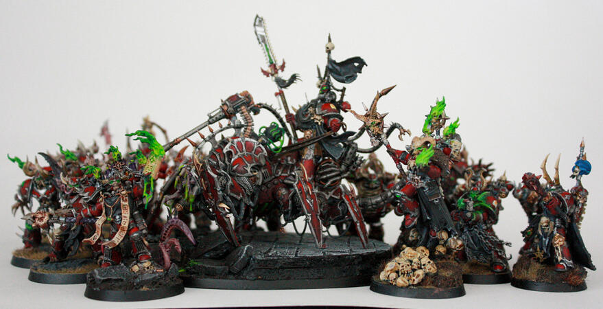 40k; Word Bearers - Chaos Space Marines